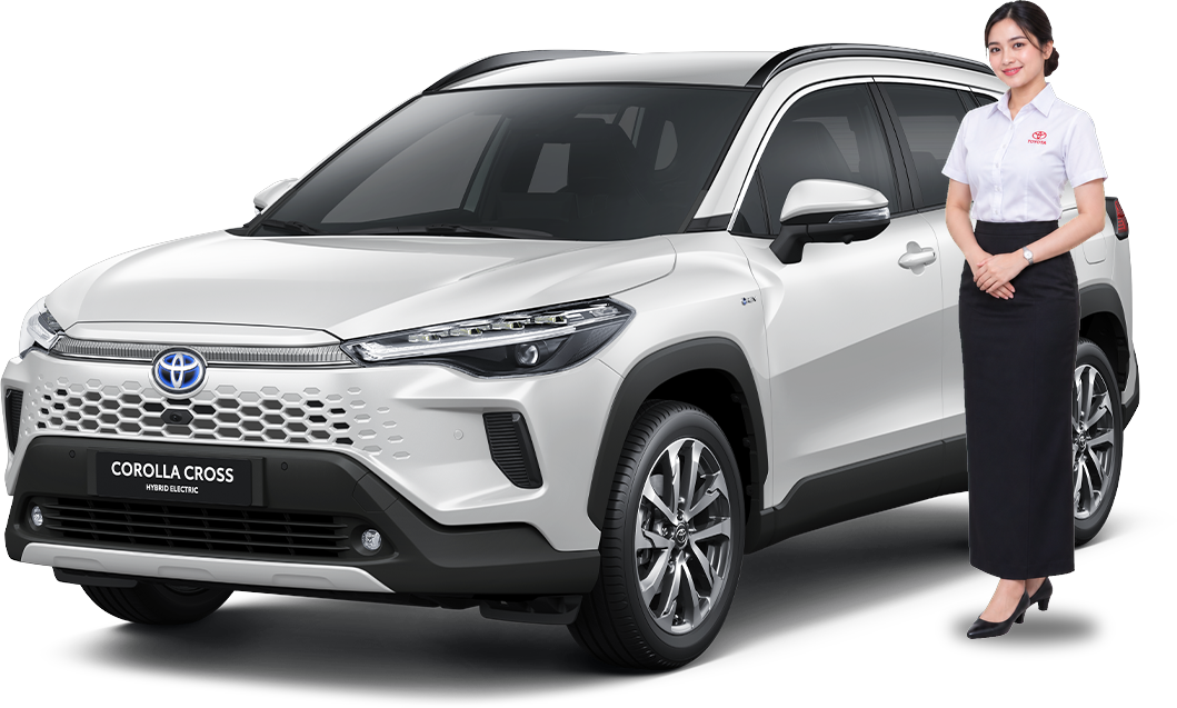 Toyota Corolla Cross Hybrid Electric Malaysia 2026 bersama Sales Advisor Sah