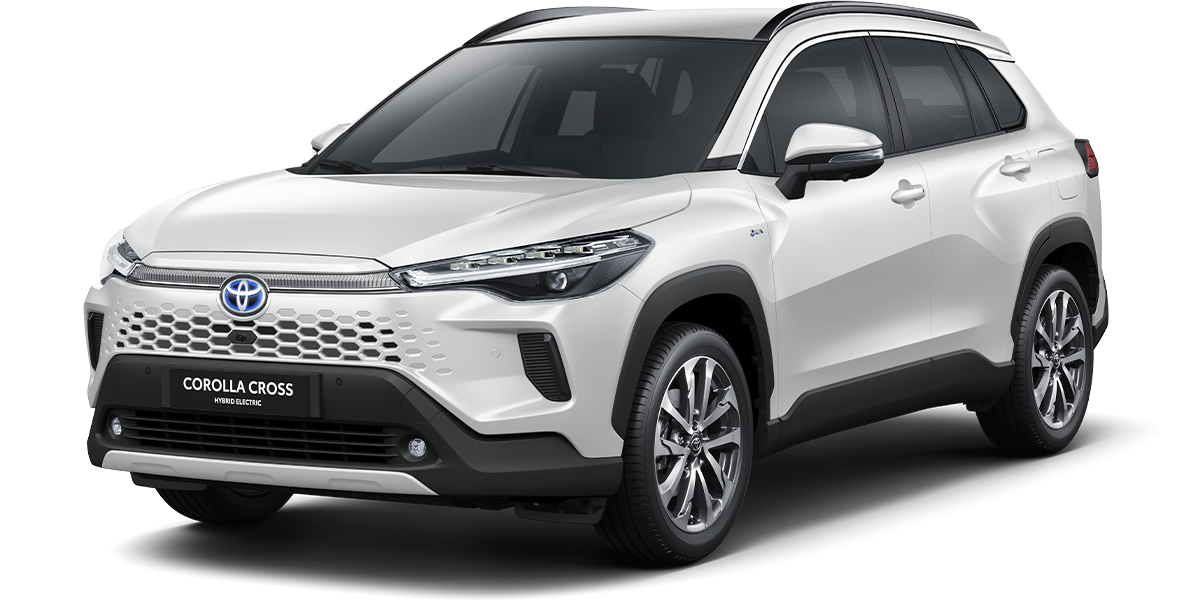 Toyota Corolla Cross in Platinum White Pearl